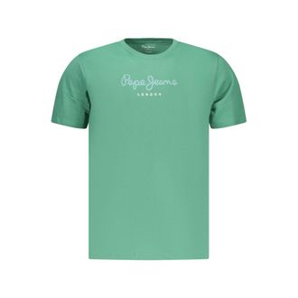 Pepe Jeans London Verde Katoenen Heren T-shirt