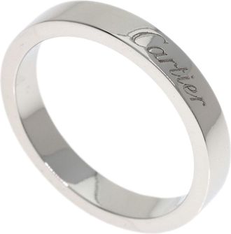 Cartier Platinum 950 Band Ring (Pre-Owned)