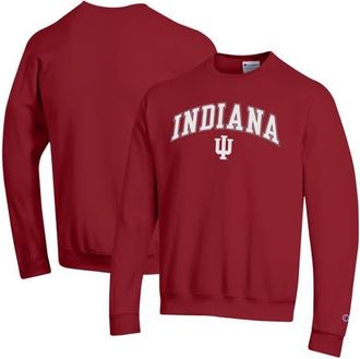 Champion Mens Champion Crimson Indiana Hoosiers Arch Over Logo Pullover Sweatshirt at Nordstrom, Size Xx-Large