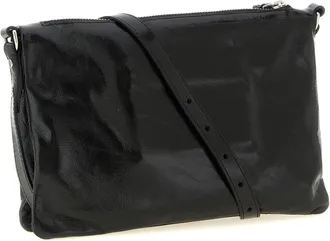 Isabel Marant Womens Black Calfskin Crossbody Bag