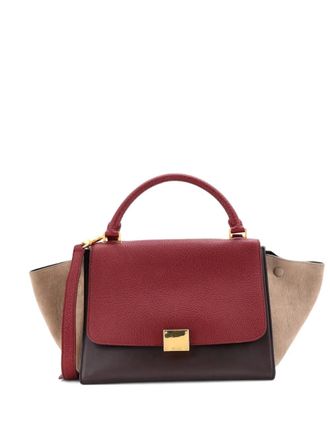 Celine Tricolor Trapeze Bag Leather Small satchel - Veelkleurig