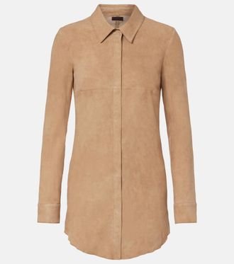 Stouls Geraldine suede shirt dress