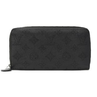 Louis Vuitton Black Noir Mahina Leather Leather Long Wallet (Bi-Fold) (Pre-Owned)