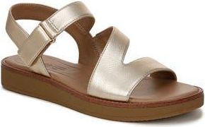 Life Stride Waverly Strappy Sandal in Gold at Nordstrom Rack, Size 7.5