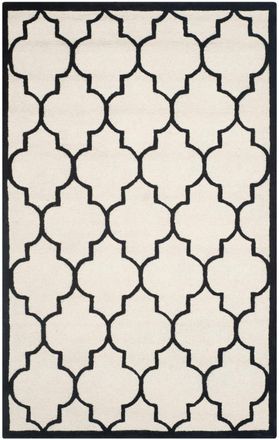 Safavieh Alfombra lana neutrale/nero 183 x 274 cm