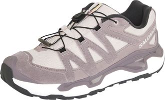 Salomon Sneaker SALOMON XC ROAM LTR W, Damen, Gr. 38,5, weiss (hushed violet, nirvana, wei&szlig;), Leder, Textil, Schuhe Sneaker