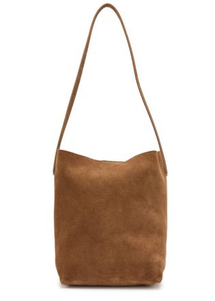 Mansur Gavriel Everyday Small Suede Tote bag - Camel - One Size
