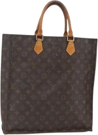 Louis Vuitton Pre-owned Tote Bags, female, Brown, Size: ONE SIZE Pre-owned Vintage Canvas Tote Bag