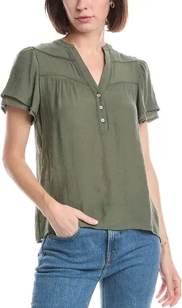 Nanette Lepore Solid Blouse
