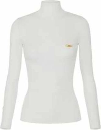 Elisabetta Franchi Donna, Maglie, Beige, 2Xl, new