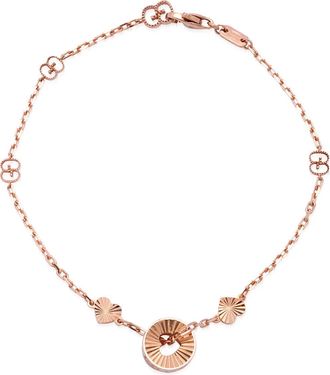 Gucci Icon 18kt Rose Gold heart bracelet - YBA729383001