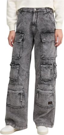 Alpha Industries Donna, Jeans, Grigio, M, new