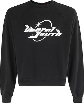 Liberal Youth Ministry Black LYM 90s Sweatshirt