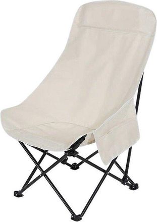 OEM Silla Plegable De Camping, Silla De Jard&iacute;n, Estable Y Resistente, C&oacute;moda Y Transpirable, Asiento Extra Ancho, Pesca Y Caravanas, Beige