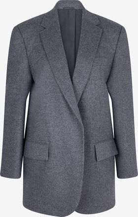 Brunello Cucinelli Knopfloser Blazer aus Wolle und Kaschmir