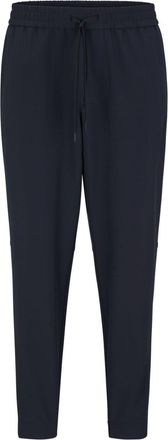 HUGO BOSS Mens Slim Fit Flex Trousers in Dk Blue 402 - Size 50 (Waist)