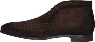 Magnanni Lace-up Laarzen - Heren - Schoenen - Bruin - Maat: 45 EU Su&egrave;de