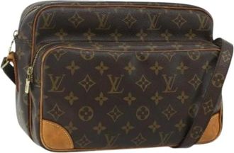 Louis Vuitton Pre-owned Cross Body Bags, female, Brown, Size: ONE SIZE Pre-owned Monogram Canvas Shoulder Bag