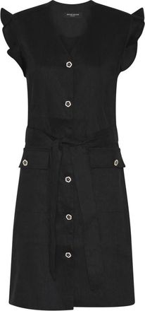 Bruuns Bazaar Clino BBThelmasi Jurk - Dames - Shirt Kleedjes - Zwart - M - Kleedjes