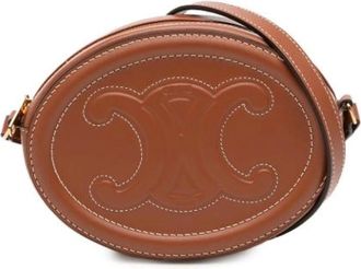 Celine Pre-owned Cross Body Bags, female, Brown, Size: ONE SIZE Pre-owned Vintage Cross Body Bag