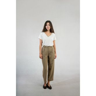 Molly Bracken Rechte broek met plooien