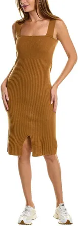 Magaschoni Ribbed Cashmere Tank Dress