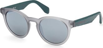 adidas OR0056 20Q Mens Sunglasses Grey Size 52