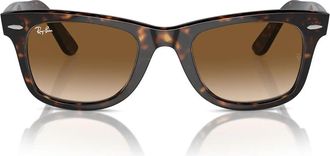 Ray-Ban Sunglasses Rb2140 902/51 Wayfarer Brown/Brown Unisex