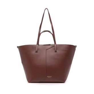 Emporio Armani Dames, Tassen, Bruin, Maat: ONE Size Leer