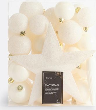 La Redoute Interieurs Doos van 33 Kerstballen Caspar