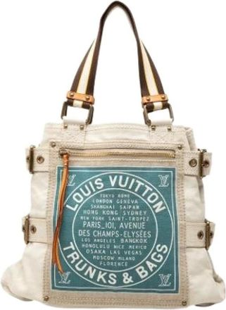 Louis Vuitton Pre-owned Globe Shopper - Pre-owned - Mujer - Beige - ONE SIZE