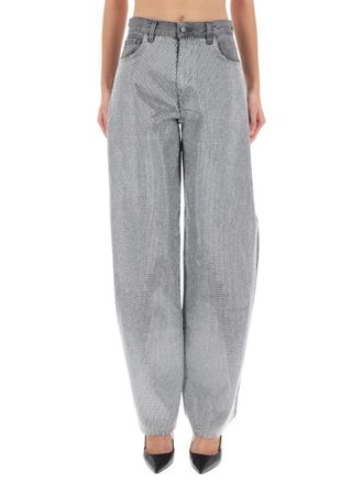 Haikure Grey Relaxed High Rise Jeans