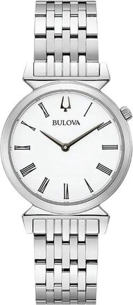 Bulova Womens Classic White Dial Watch