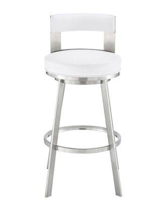 Armen Living Flynn 26In Swivel Counter Stool