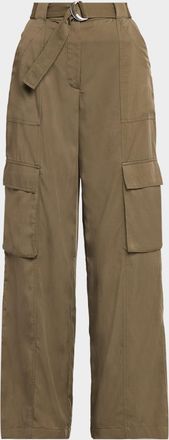 SIMKHAI Ivrie Belted Utility Pants
