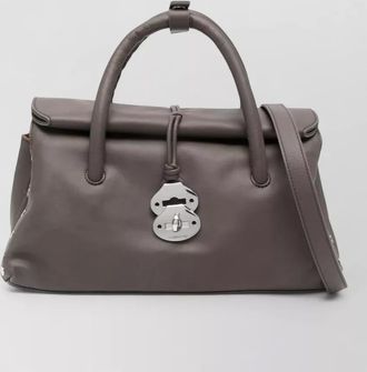Zanellato dotta centauro small leather shoulder bag