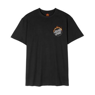 Santa Cruz T-Shirt SANTA CRUZ BURNT OPUS OVRSZD T-SHIRT, Herren, Gr. L, schwarz, Obermaterial: 100% Baumwolle, Shirts T-Shirt