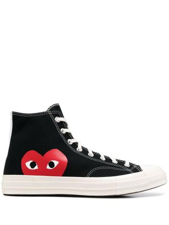CONVERSE X COMME DES GARCONS Converse Half Heart High-Top Sneakers Shoes