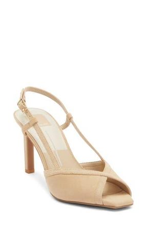 Dolce Vita Sheri Slingback Sandal in Beige Suede at Nordstrom Rack, Size 6.5