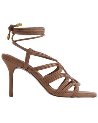 Reiss Keira Rope Strap Heeled Sandal