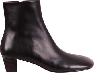 Mars&egrave;ll Enkellaars met slanke hak - Dames - Laarzen met Hak - Zwart - 38 EU - Schoenen