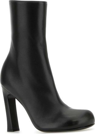 Bottega Veneta Womens Nico Ankle Boot Black Leather