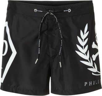 Philipp Plein Let Me See Zwemshorts - Heren - Strandmode - Zwart - 2XL - Badmode