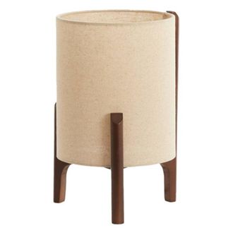 Light & Living L&aacute;mpara De Mesa - Litto - Natural - Madera - - Light&living