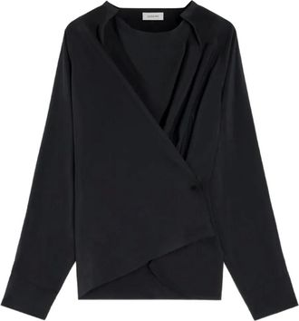 Christophe Lemaire Camicia con maniche raglan - Nero