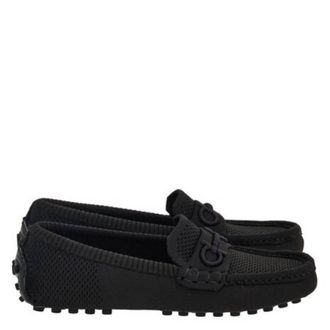 Ferragamo Dione Mesh Driver Loafers, Size 7