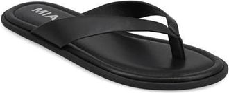 Mia Sydni Flip Flop in Black at Nordstrom, Size 8.5