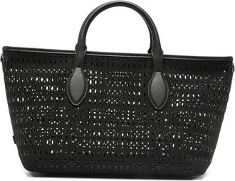 Gianni Chiarini Mashup Tote Bag - Dames - Shoppers - Zwart - ONE Size - Leer - Tassen