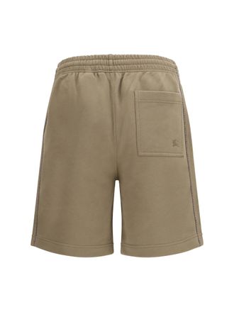Burberry Check Bermuda - Brown