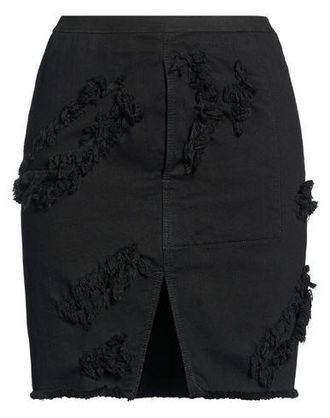 Rick Owens BOTTOMWEAR - Denim skirts on YOOX.COM